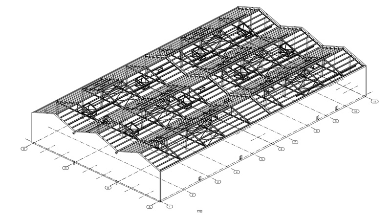 Plan construction chais de stockage