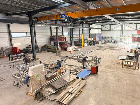 fabrication-charpente-metallique-la-rochelle-extension-batiment-industriel